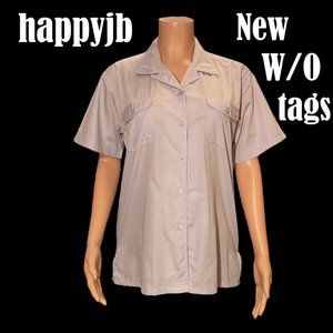 NWOT Vintage Bobbie Brooks Top Blouse Size L